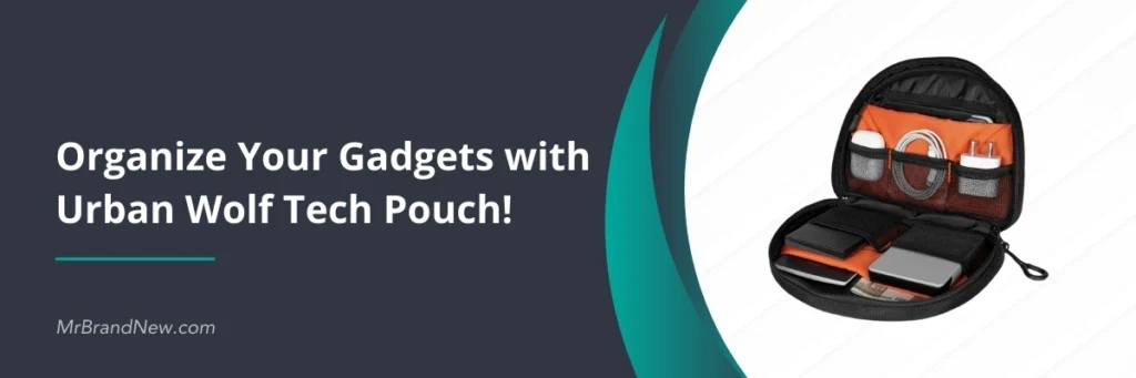 Organize Your Gadgets with Urban Wolf Tech Pouch